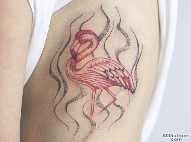 Flamingo Tattoo On RIBS  Best tattoo ideas amp designs_48