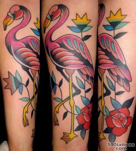 Flamingo tattoo photo  Tattoo Designs_30