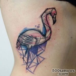 55+ Nice Flamingo Tattoos Ideas_16