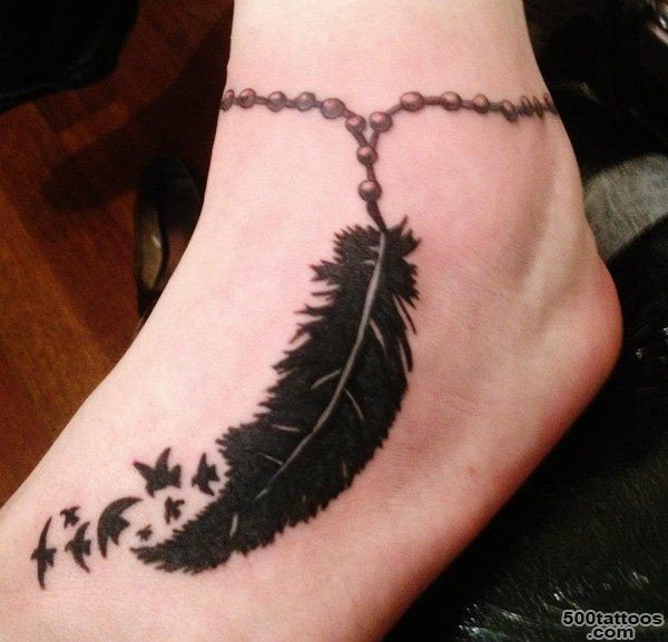 50 Awesome Foot Tattoo Designs  Art and Design_16