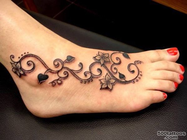60 Creative Foot Tattoo Designs for Women_13