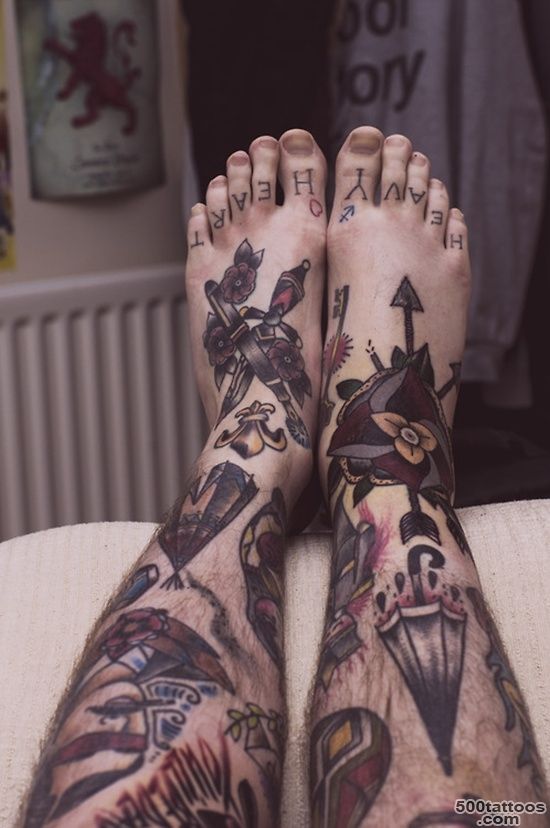 75 Cool Foot and Flip Flop Tattoos_24