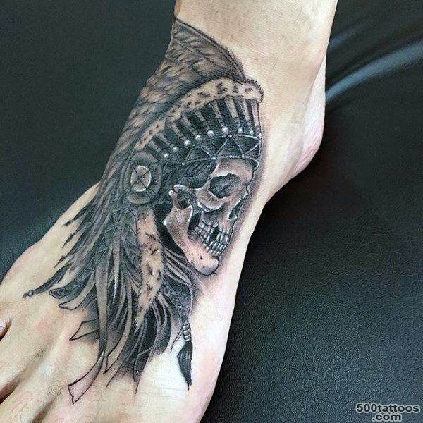 90 Foot Tattoos For Men   Step Into Manly Design Ideas_44