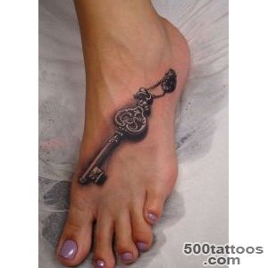 50 Awesome Foot Tattoo Designs  Art and Design_10