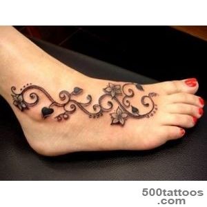 60 Creative Foot Tattoo Designs for Women_13