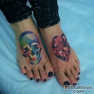 100 Gorgeous Foot Tattoo Design You Must See_18