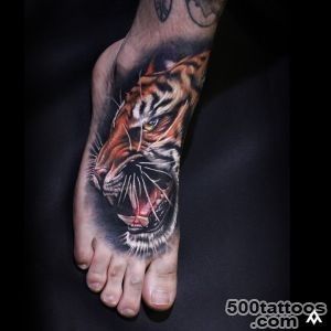 Tiger Foot Tattoo  Best tattoo ideas amp designs_45