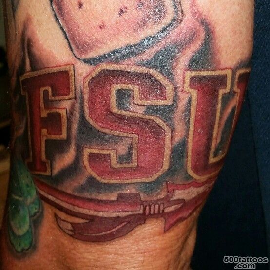 FSU tattoo from football tattoos tattooedrobprez@facebook.com ..._28