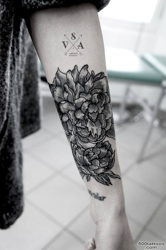 Flower forearm tattoo for women  Forearm Tattoos, Tattoos and ..._8
