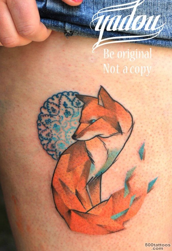 50+ Examples of Fox Tattoo  Art and Design_2