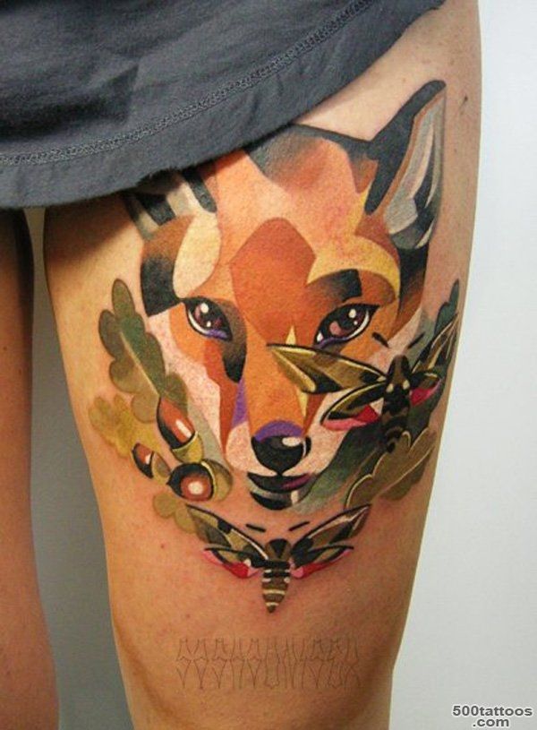 50+ Examples of Fox Tattoo  Art and Design_13