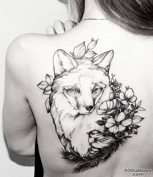 90+ Fox Tattoo Designs for Men and Women_11