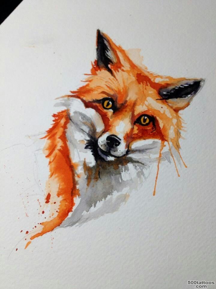 1000+ ideas about Watercolor Fox Tattoos on Pinterest  Fox ..._19