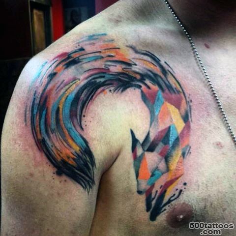 Fox Tattoo Designs For Men   Sly Ink Inspiration_48