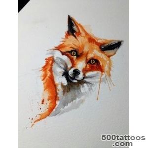 1000+ ideas about Watercolor Fox Tattoos on Pinterest  Fox _19