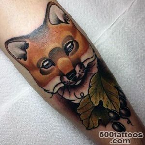 Fox Tattoo Designs For Men   Sly Ink Inspiration_36