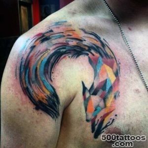 Fox Tattoo Designs For Men   Sly Ink Inspiration_48