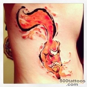 Fox tattoo male  Tattoo Collection_23