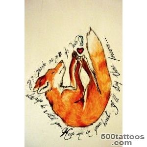 Fox tattoo on Pinterest  Fox Tattoos, Fox Tattoo Design and Foxes_31