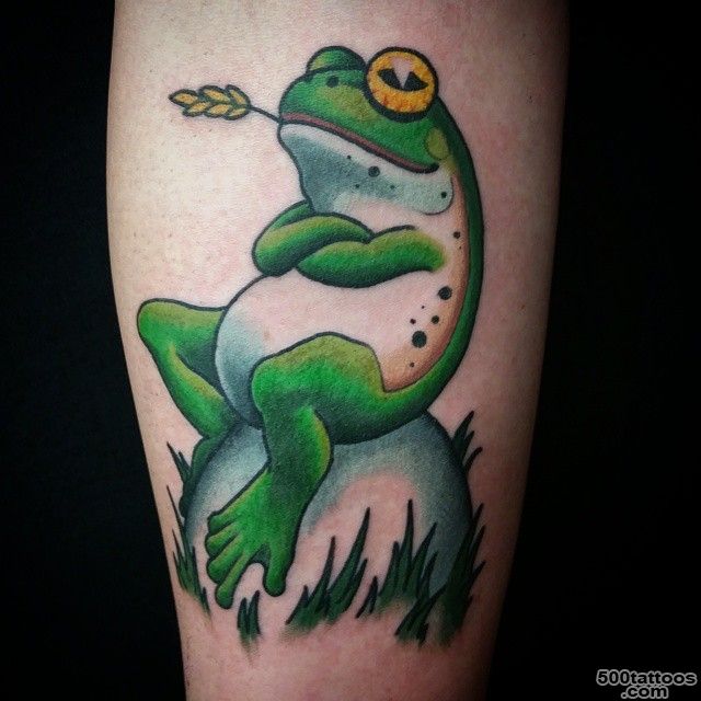 60 Lucky Frog Tattoos_1