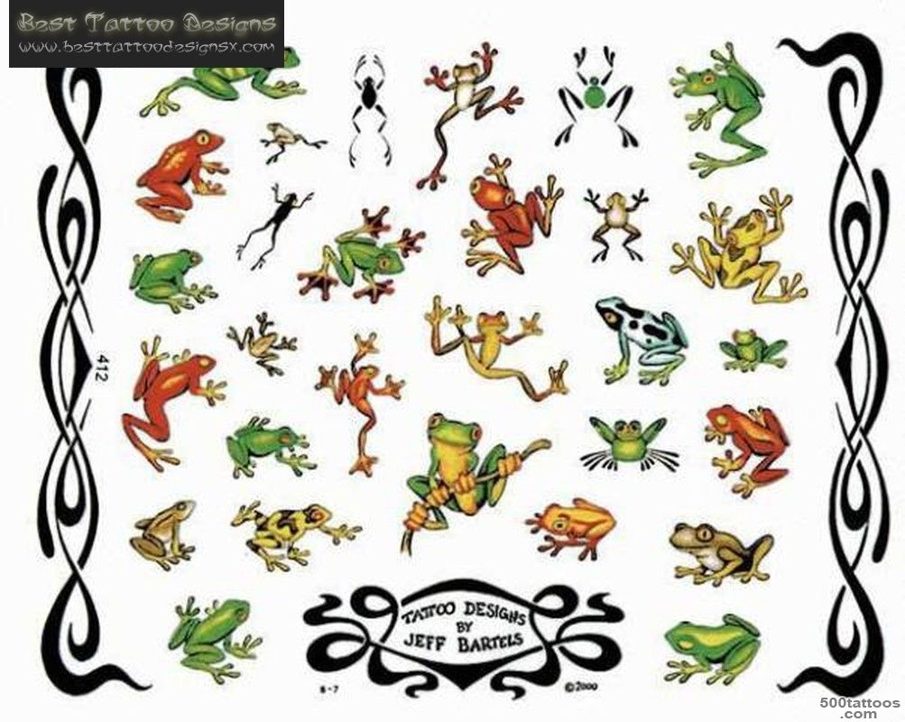 Frog Tattoo Designs  sss32bit_24