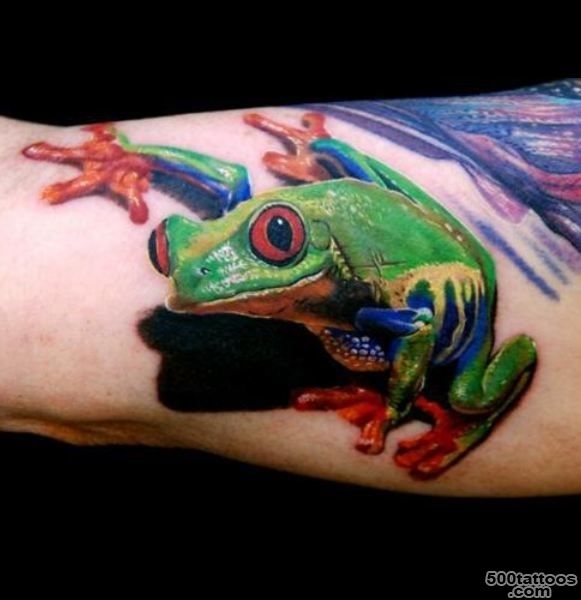 Frog Tattoo Images amp Designs_4