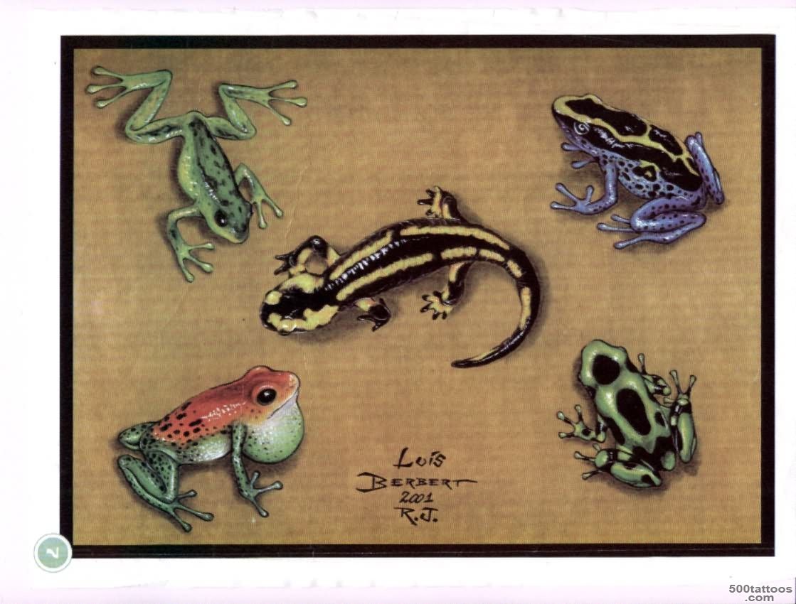 Frog Tattoo Images amp Designs_35