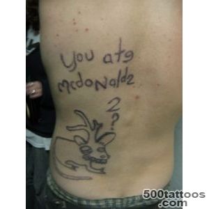 Funny Tattoo – You Ate Mcdonaldz  Amusingtimecom_44