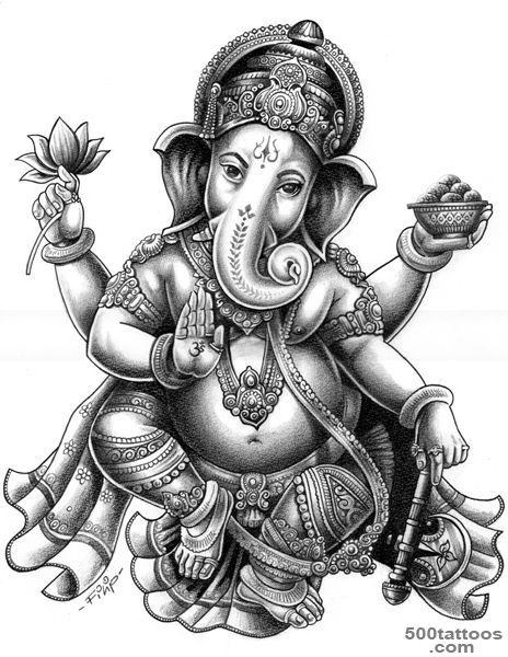 1000+ ideas about Ganesha Tattoo on Pinterest  Tattoos, Elephant ..._1