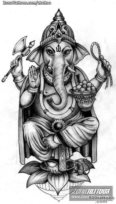 1000+ ideas about Ganesha Tattoo on Pinterest  Tattoos, Elephant ..._18