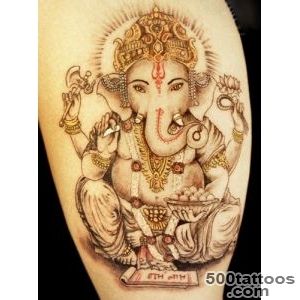 9 Best Lord Ganesh Tattoo Designs with Meanings  Styles At Life_6
