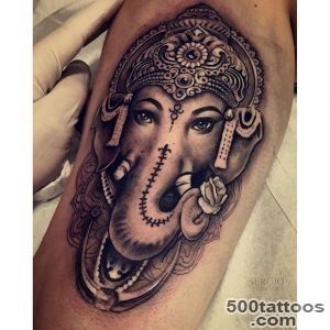 60+ Awesome Ganesha Tattoos_3