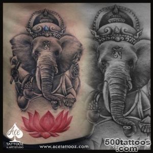 Lord Ganesha Tattoos   Ace Tattooz amp Art Studio Mumbai India_42