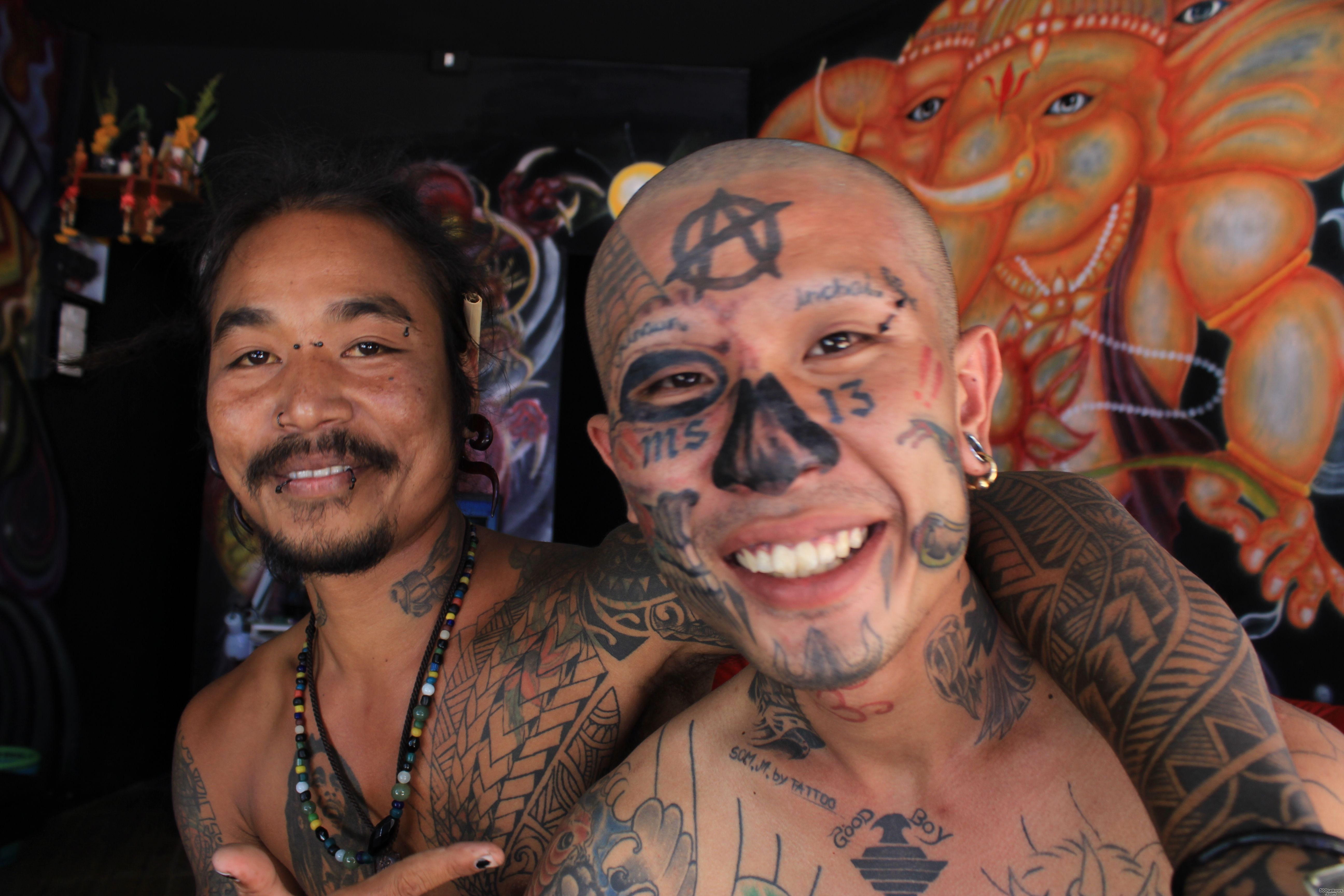 Skin Deep Phi Phi#39s Bamboo zling Tattoo Industry  Sleepless in ..._46
