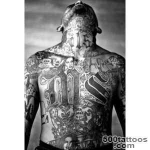 LEO#39s can learn so much from thi guy#39s ink  GangPrison Tats _18