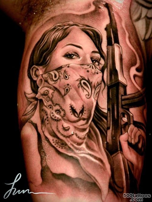 50+ Fantastic Gangsta Tattoos_15
