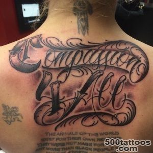 25 Risky and Ascetic Gangster Tattoo Designs_16