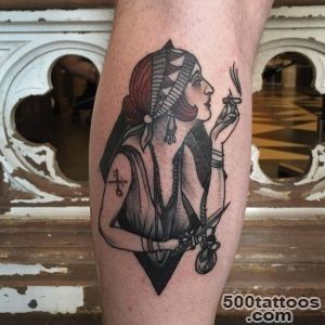 25 Risky and Ascetic Gangster Tattoo Designs_48