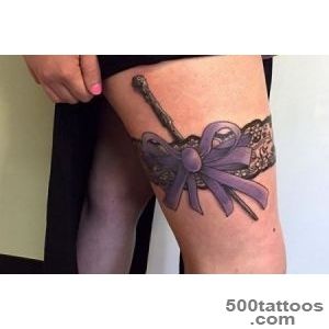 20 Gorgeous Garter Tattoo Ideas_12
