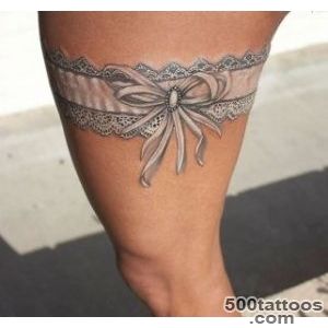 25 Amazing Garter Belt Tattoo Designs_7