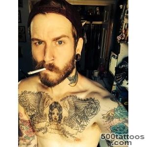 gay tattoos tattoo Smoking boy bear man dork straight snapback _36