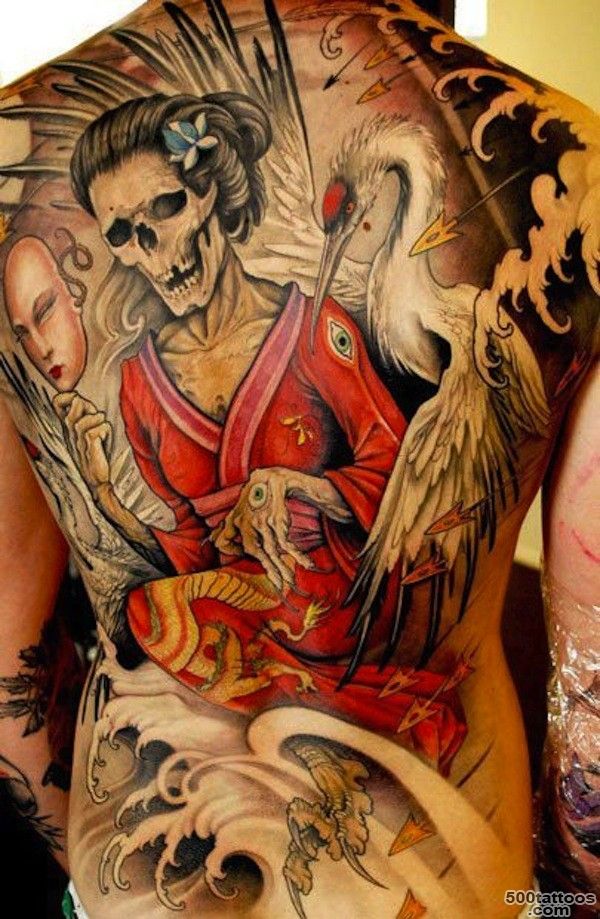 52 Japanese Geisha Tattoo Designs and Drawings with Images ..._42