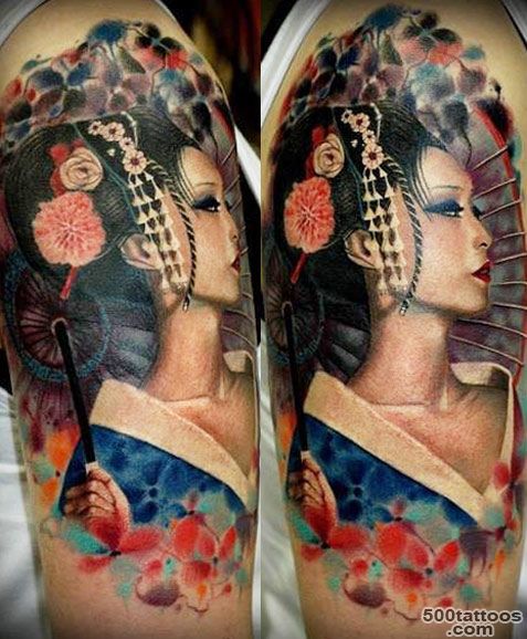 Geisha Tattoo Designs  Get New Tattoos for 2016 Designs and Ideas ..._46