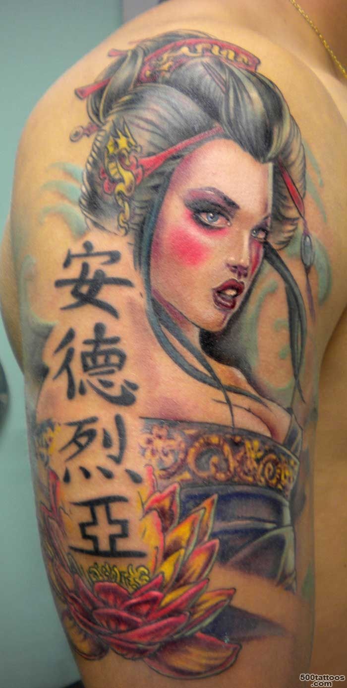 Geisha Tattoo Designs  Tattoo Ideas Gallery amp Designs 2016 – For ..._45
