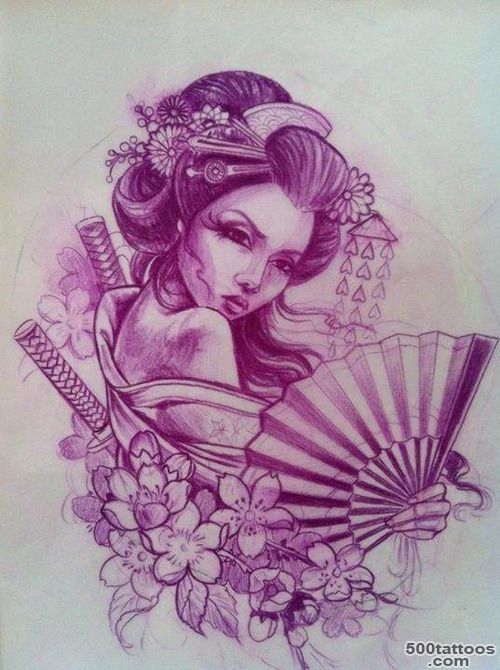 geisha tattoo ideas on Pinterest  Geisha Tattoos, Geishas and ..._8