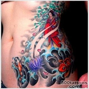 45 Traditional Geisha Tattoo that Inspire your Artistic Side_40