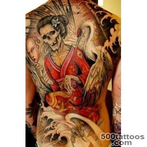 52 Japanese Geisha Tattoo Designs and Drawings with Images _42