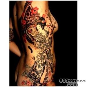 128 Best Geisha Tattoos_32