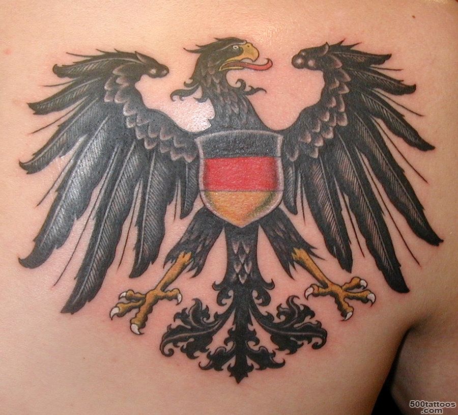 3d womentattoo.com German black eagle tattoo._15