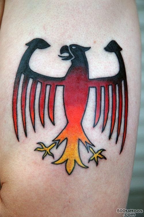 3d womentattoo.com German black eagle tattoo._26